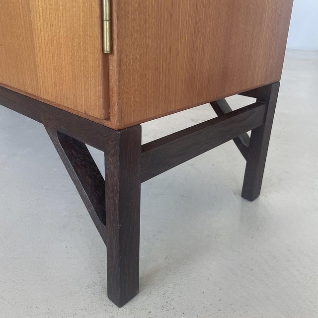 Brown Teak Cabinet by Børge Mogensen for FDB Møbler, 1965 For Sale - Image 8 of 14
