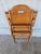 Mid-Century Modern Vintage Folding Rocking Chair by Les Freres Clement For Sale - Image 3 of 6