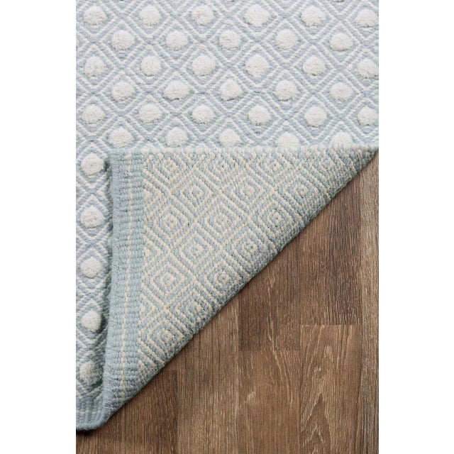2020s Erin Gates by Momeni Langdon Windsor Blue Hand Woven Wool Area Rug - 3'9" X 5'9" For Sale - Image 5 of 6