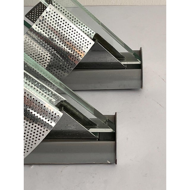 1980s Icaro Wall Lamps by Carlo Forcolini for Artemide, 1980s, Set of 2 For Sale - Image 5 of 7