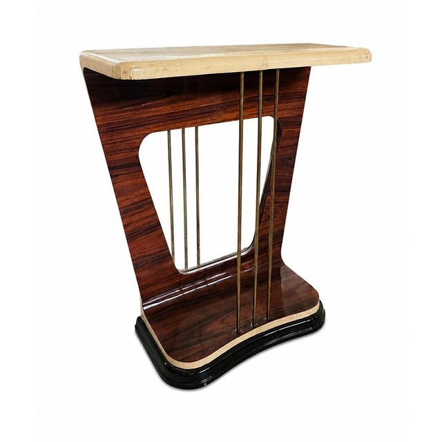 Art Deco Console Table, 1980s For Sale - Image 3 of 5