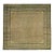 Large Square Brown Persian Tabriz 20th Century Rug - 15'1" x 15'6" For Sale