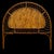 Mid-Century Modern Vintage Italian Rattan Headboard, 1960 For Sale - Image 3 of 11