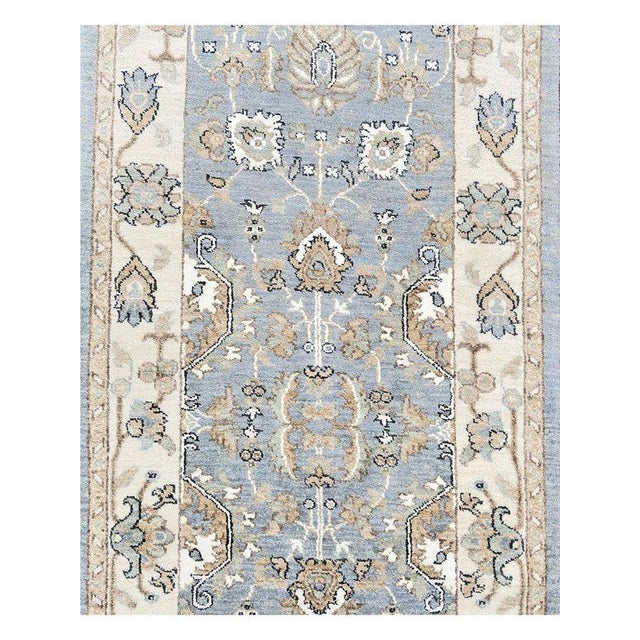 1990s Handwoven Pakistani Style Runner Rug 3x22 For Sale In Dallas - Image 6 of 9