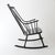Wood Vintage Scandinavian Rocking Chair by Lena Larsson for Nesto, 1960 For Sale - Image 7 of 15