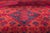 Middle Eastern Rug in Tribal Red Blue Wool, 1950s For Sale - Image 6 of 10