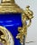 Metal French Sèvres Porcelain Still Life Flowers Ormolu Cobalt Blue Table Lamp Bronze For Sale - Image 7 of 10