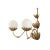 Currey & Company Currey & Company Mirasole Gold Wall Sconce For Sale - Image 4 of 4