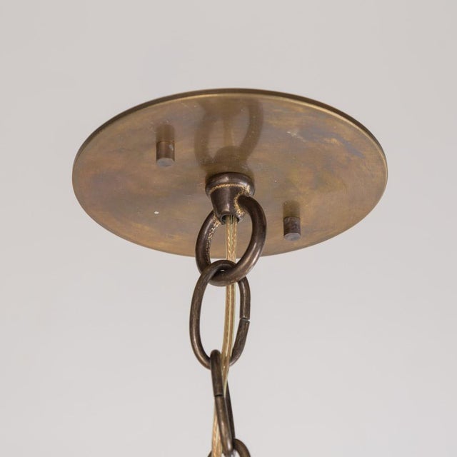 Metal 1960s French Rope Pendant Light by Audoux Minet For Sale - Image 7 of 13