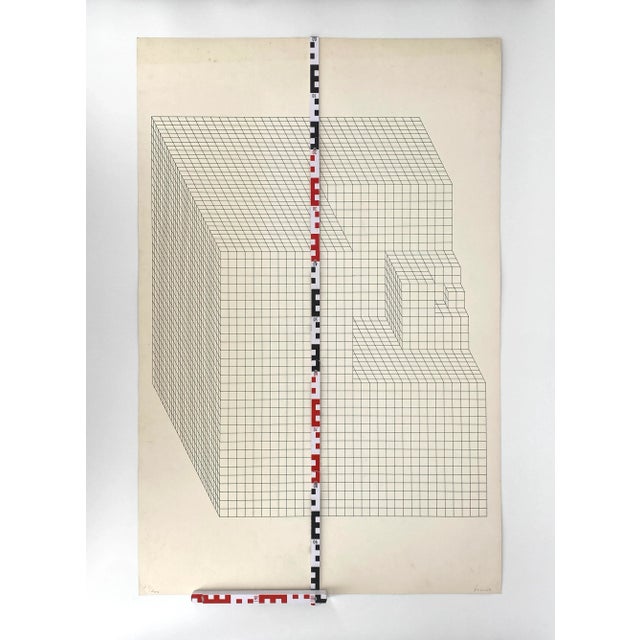Erwin Heerich, Large Constructive-Concrete Composition, 1950s, Screen Print For Sale - Image 12 of 13