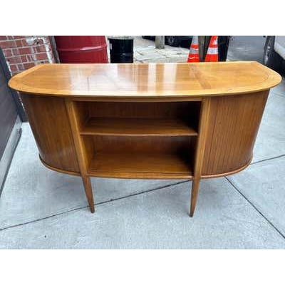 Brown Tomlinson Sophisticate Desk, Light Walnut, Mid-Century Modern, 1962 For Sale - Image 8 of 9