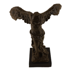 Vintage Bronze “Winged Victory of Samothrace” Sculpture