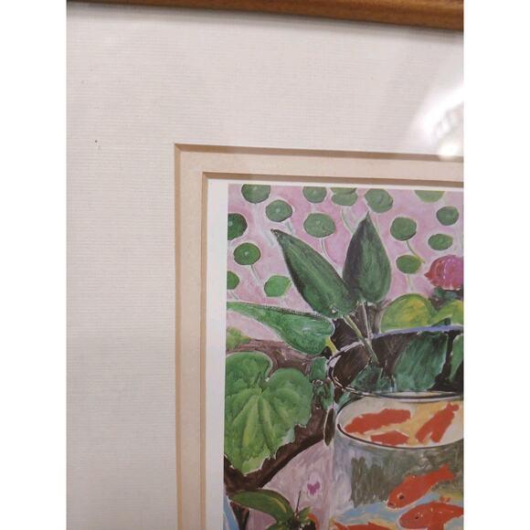 Framed Art 9x11 Goldfish by Henri Matisse Print Reproduction of 1912 Painting For Sale - Image 4 of 12