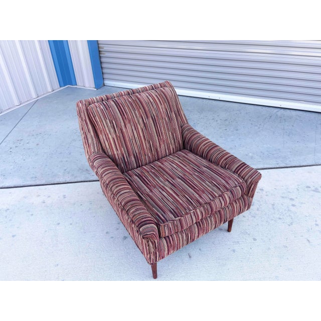 1960s Mid Century Walnut Lounge Chairs For Sale - Image 11 of 13