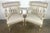 1900 - 1909 Pair of Italian Neoclassical Style Painted & Parcel Gilt Armchairs C. 1900's For Sale - Image 5 of 15