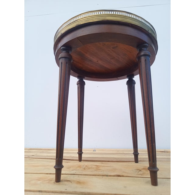1950s French Louis XVI Style Bouillotte Table For Sale - Image 10 of 15
