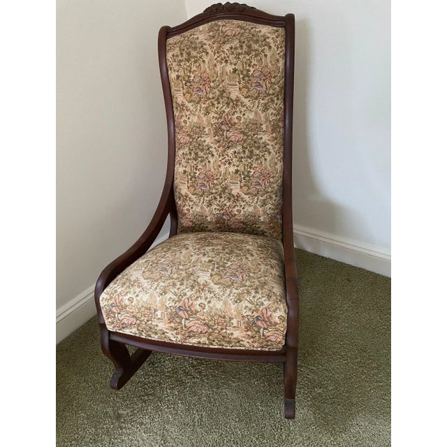 Enhance your living space with the allure of vintage craftsmanship with our Antique Victorian Rocking Chair. Whether...