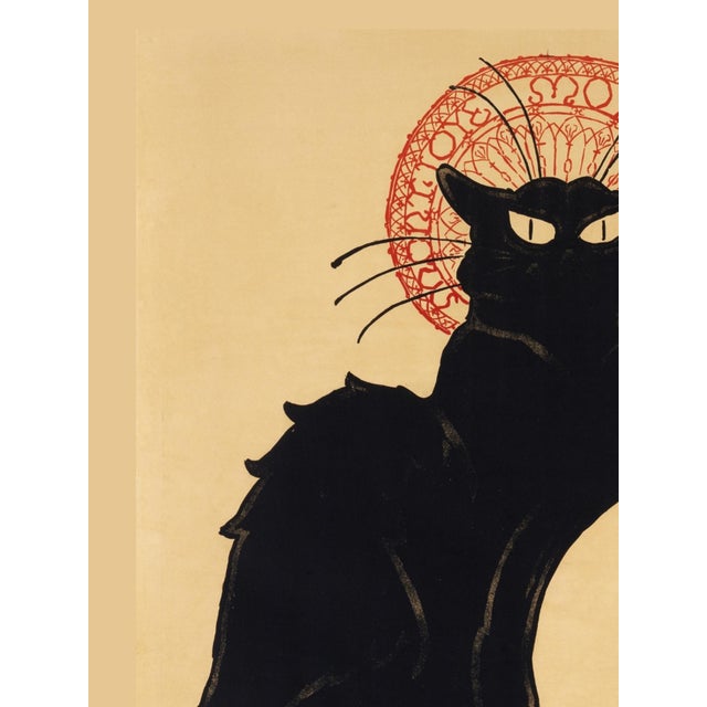 Art Nouveau wall art print reproduction of Tournée du Chat Noir (1896) by Théophile Alexandre Steinlen, featuring the...