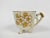 Ceramic Vintage Golden Floral Kalk Demitasse Cup & Saucer Set- 2 Pieces For Sale - Image 7 of 12