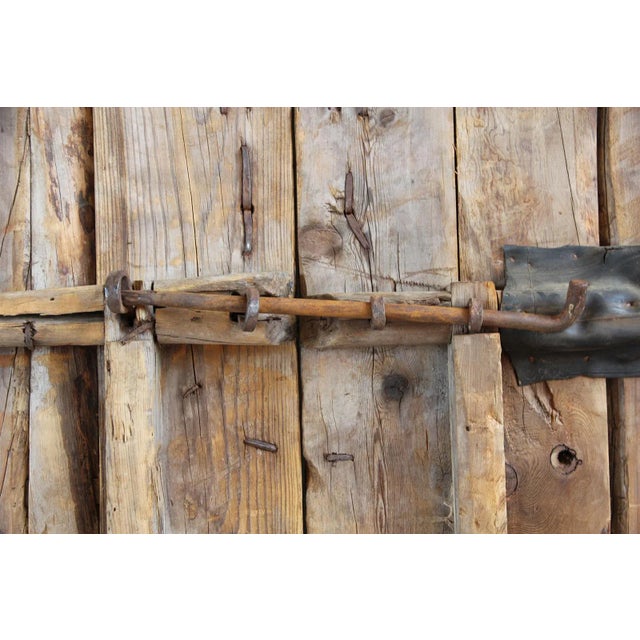 Old Chinese Wood Door For Sale In Los Angeles - Image 6 of 7