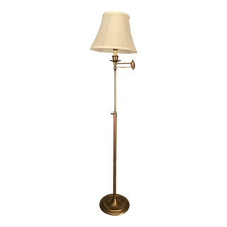 Vintage Brass Floor Lamp For Sale