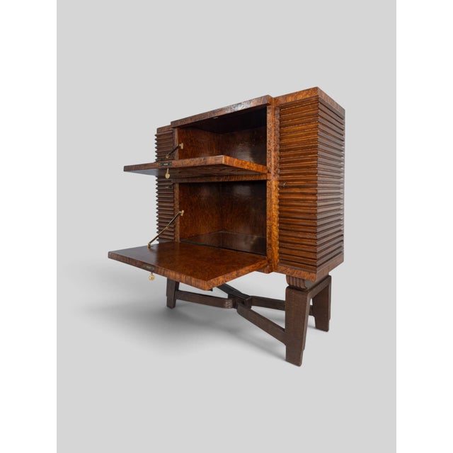 Italian Art Deco Bar Cabinet with Inlaid Doors by Colli, 1940s For Sale - Image 17 of 18