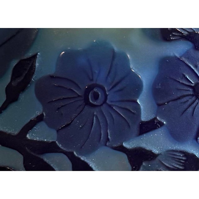 Late 19th Century Rare Gorgeous Multi-Layered Emile Galle Signed Vase For Sale In Seattle - Image 6 of 6