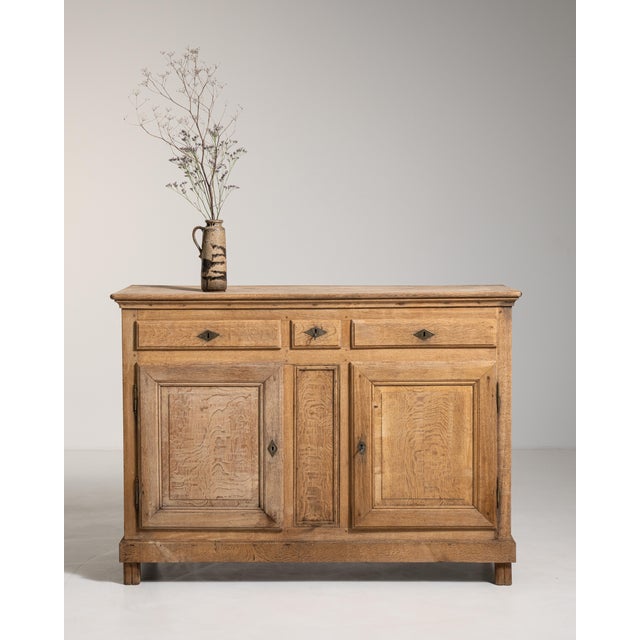 19th Century Provincial Oak Buffet For Sale - Image 9 of 15