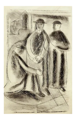 Pretini - Original Drawing - 20th Century 20th Century