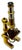 Fine Quality Authentic Antique Solid Brass Doctors Microscope by Bausch & Lomb Optical Co. New York Circa 1894 For Sale - Image 12 of 18