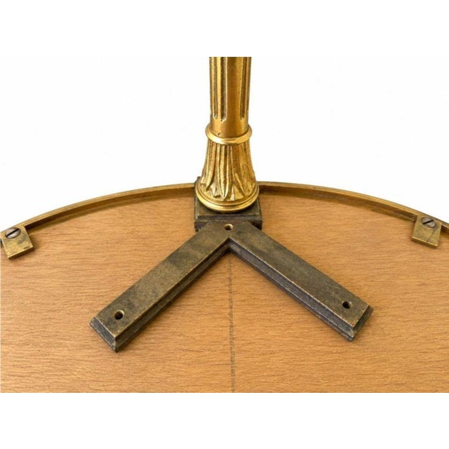 Gold Mid-Century Maison Bagues Bronze Dore Hollywood Regency Coffee Table For Sale - Image 8 of 8
