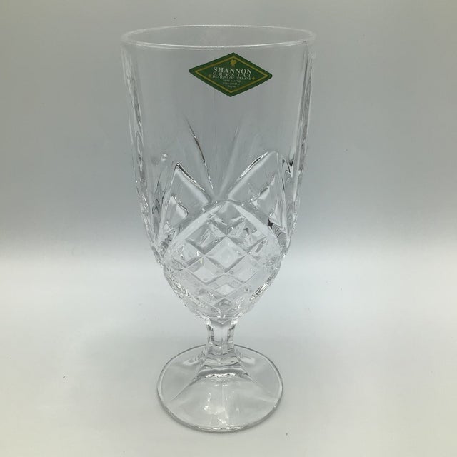 Vintage Godinger Shannon Crystal Dublin Ice Tea Glasses Set of 12 Chairish