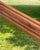 Brown Vintage Fluted Wood and Brass Telescope For Sale - Image 8 of 18