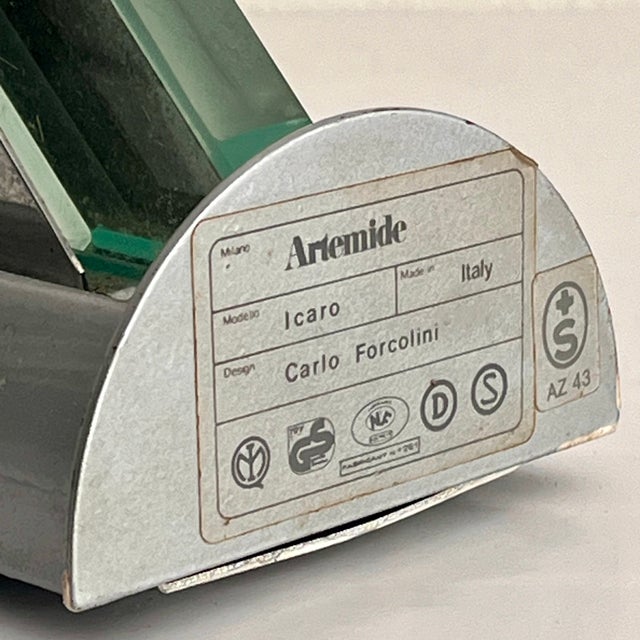 Mid-Century Modern Icaro Wall Lamps by Carlo Forcolini for Artemide, 1980s, Set of 2 For Sale - Image 3 of 7