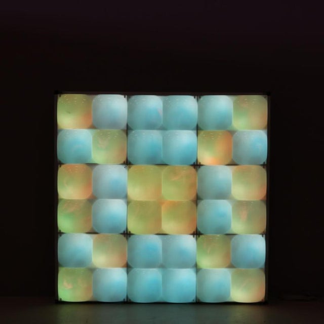 Vintage Chroma Wall Light Object by Jeremy Lord, 1990 For Sale - Image 9 of 18