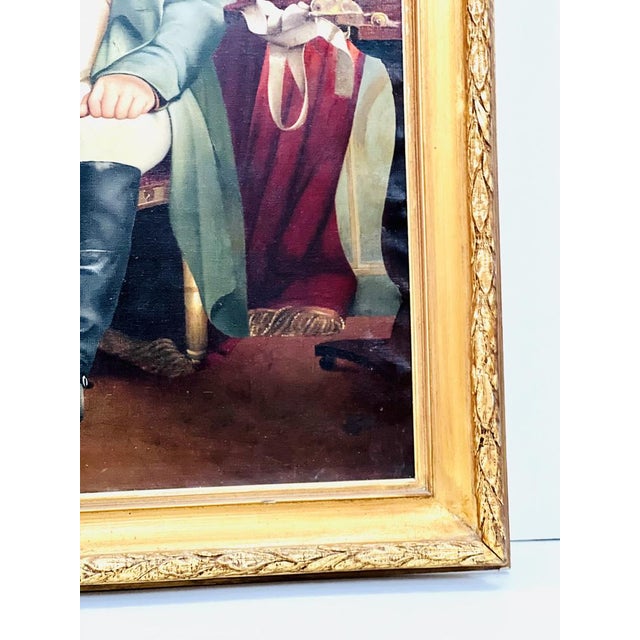 Xaver Diblik, Napoleon Bonaparte Portrait, 1950, Painting For Sale - Image 6 of 18