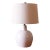 1960s Gordon and Jane Martz M51 Lamp for Marshall Studios White Short Gourd 24" For Sale
