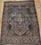 "19th century Persian Kerman Lavar area rug in floral design in ivory, red, and blue colors. This beautiful Kerman Lavar...