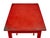Red Scandinavian Red Painted Side Table, 1890 For Sale - Image 8 of 9