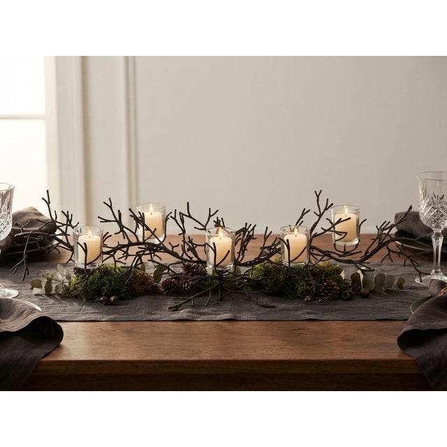 ZGallerie Modern Organic Manzanita Branch Candelabra Centerpiece For Sale - Image 4 of 8