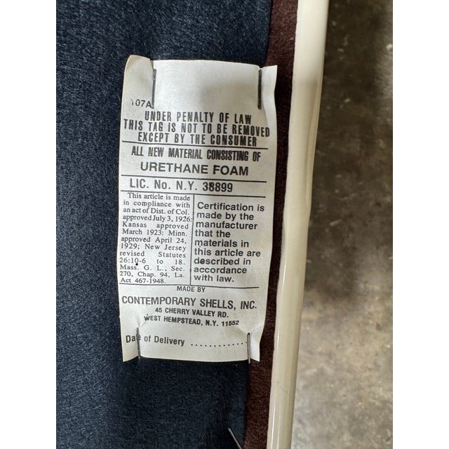 1970s Contemporary Shells Inc Iron Chairs - Set of 4 For Sale - Image 5 of 10