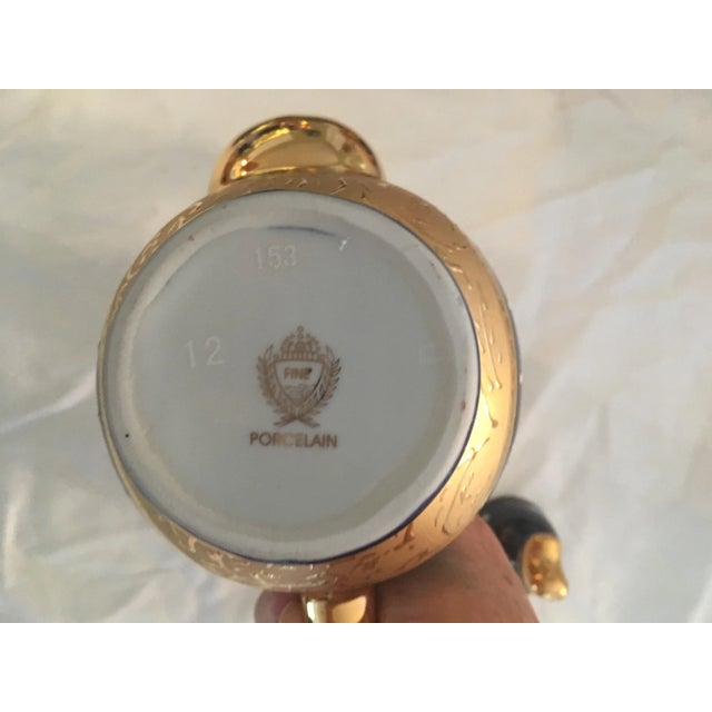 Antique Persian Porcelain Set of 8 For Sale - Image 10 of 13