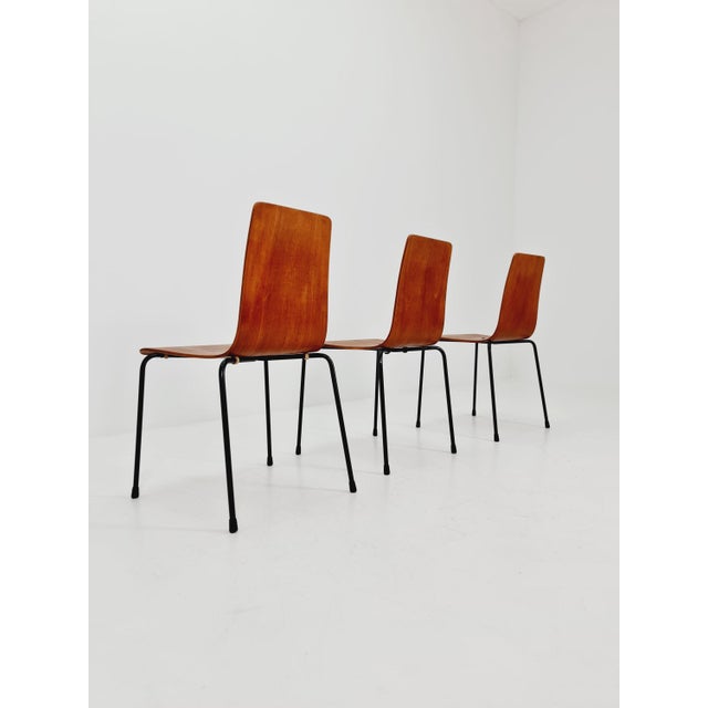 Wood Mid-Century Modern Teak Chair by Friso Kramer for Auping, 1963 For Sale - Image 7 of 11