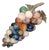 Multicolor Stone Grape Bunch, 1990s For Sale
