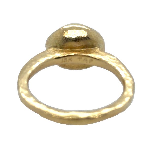 18k Ring by Todd Pownell, Size 6.5 For Sale - Image 4 of 4