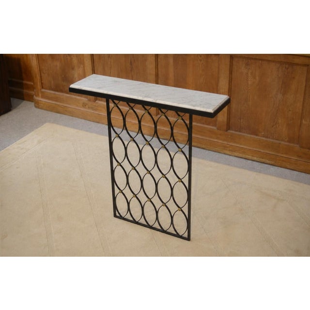 1960s Modernist Console in the style of Jean Royère, 1960s For Sale - Image 5 of 7