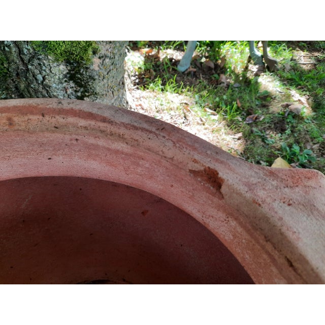 Mediterranean Vintage Italian Terra Cotta Pot For Sale - Image 3 of 12