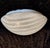 Vintage German Flat Ceiling Lamp with White Striped Frosted Glass Shade from Peill & Putzler, 2000s For Sale - Image 4 of 8