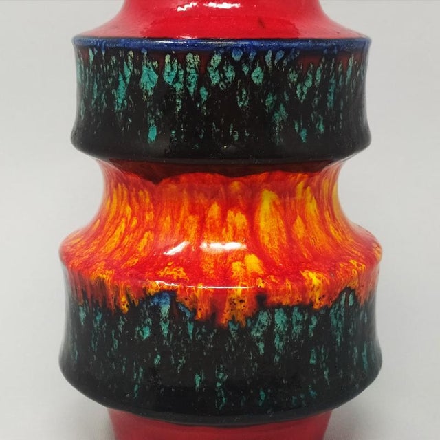 1970s Vintage No. 267-20 Vase from Scheurich, 1970s For Sale - Image 5 of 7
