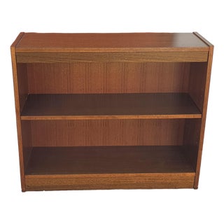 Late 20th Century Danish Modern Low Bookshelf For Sale